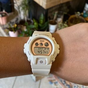 G-Shock (white) watch